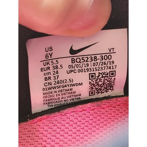 Nike  Air Vapormax Flyknit 3 &quot;SOUTH BEACH&quot; 2019 - Size 6Y