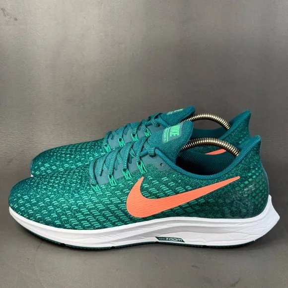 Nike Air Zoom Pegasus 35 'Geode Teal' athletic sneaker shoes men’s size 10.5