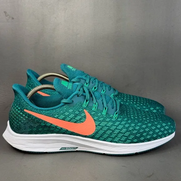 Nike Air Zoom Pegasus 35 'Geode Teal' athletic sneaker shoes men’s size 10.5