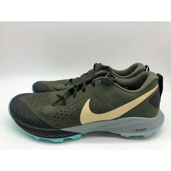 Nike Air Zoom Terra Kiger 5 Running Shoes 'Cargo Khaki Jade' AQ2219-301 Size 8