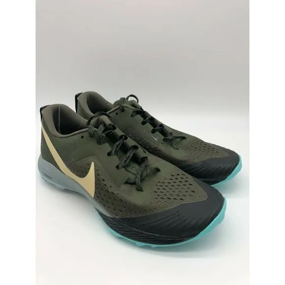 Nike Air Zoom Terra Kiger 5 Running Shoes 'Cargo Khaki Jade' AQ2219-301 Size 8