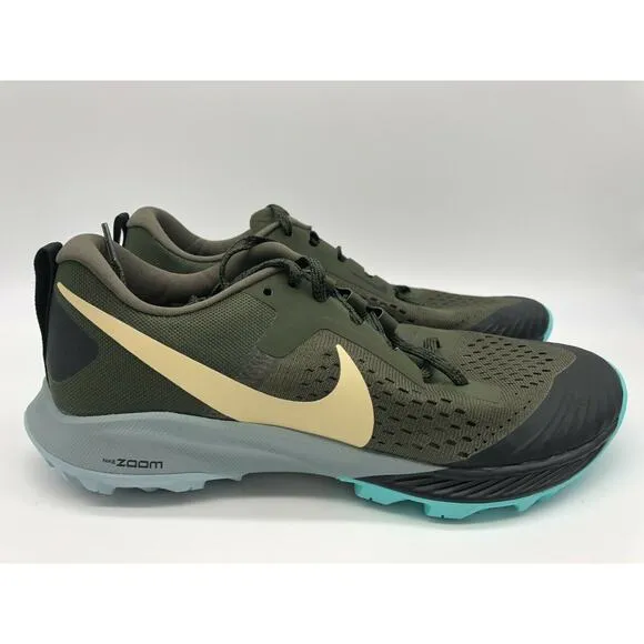 Nike Air Zoom Terra Kiger 5 Running Shoes 'Cargo Khaki Jade' AQ2219-301 Size 8