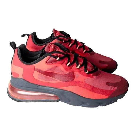 NIKE Air Max 270 React 'University Red' Running Shoes Size 7.5