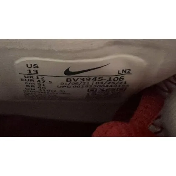 Nike Alpha Menace Pro 2 Alabama Crimson Tide Football Cleats Size 13 BV3945-106