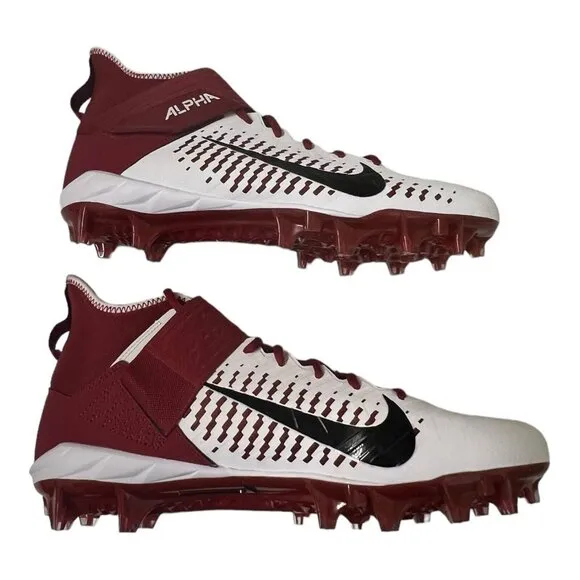 Nike Alpha Menace Pro 2 Alabama Crimson Tide Football Cleats Size 13 BV3945-106