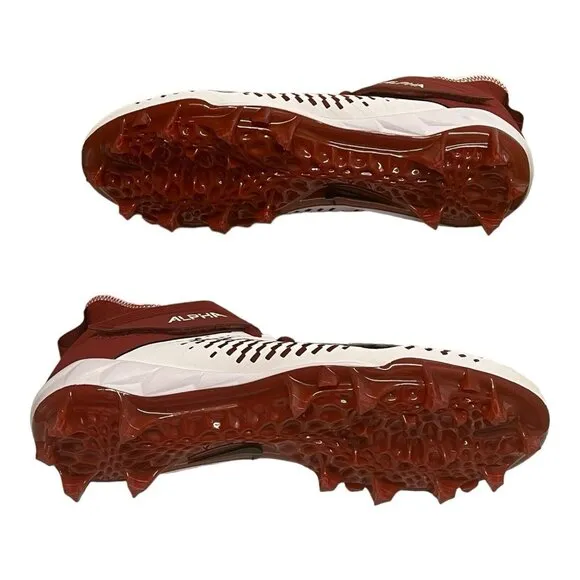 Nike Alpha Menace Pro 2 Alabama Crimson Tide Football Cleats Size 13 BV3945-106