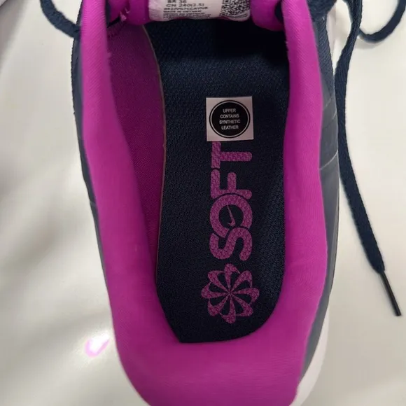 Nike Blue and Purple Running Shoes