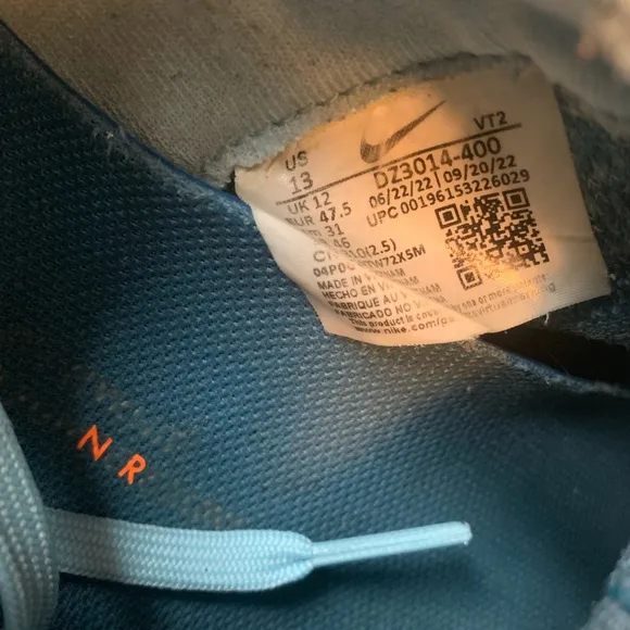 Nike Blue Running Shoes