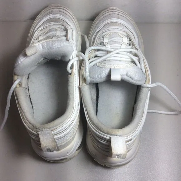 Nike Boys Air Max 97 921522-104 White running Shoes Sneakers Size 4Y