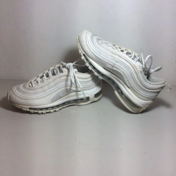 Nike Boys Air Max 97 921522-104 White running Shoes Sneakers Size 4Y