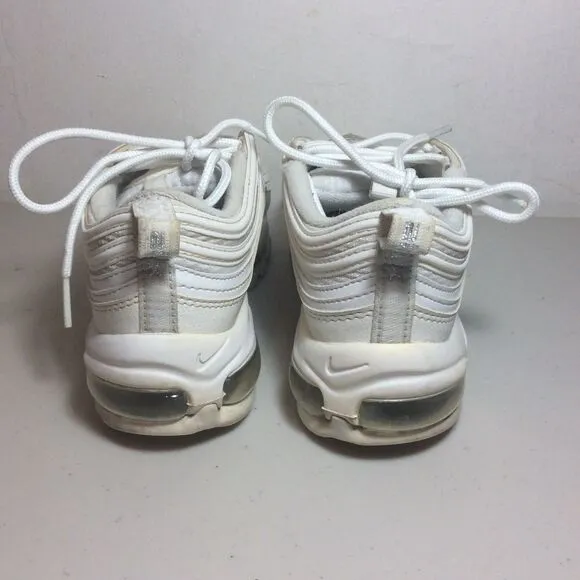 Nike Boys Air Max 97 921522-104 White running Shoes Sneakers Size 4Y