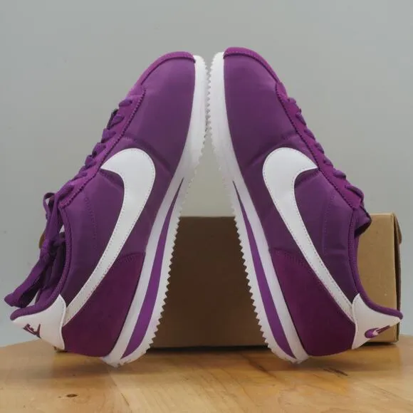 Nike Cortez TXT Mens Size 10.5 Shoes Viotech Purple White Casual Sneakers NEW