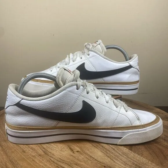 Nike Court Legacy Next Nature White Desert Ochre Mens Size 9 Shoes