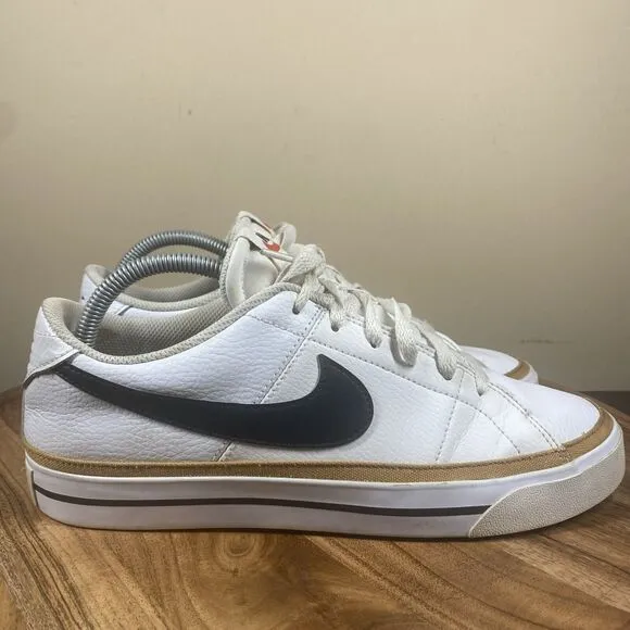 Nike Court Legacy Next Nature White Desert Ochre Mens Size 9 Shoes