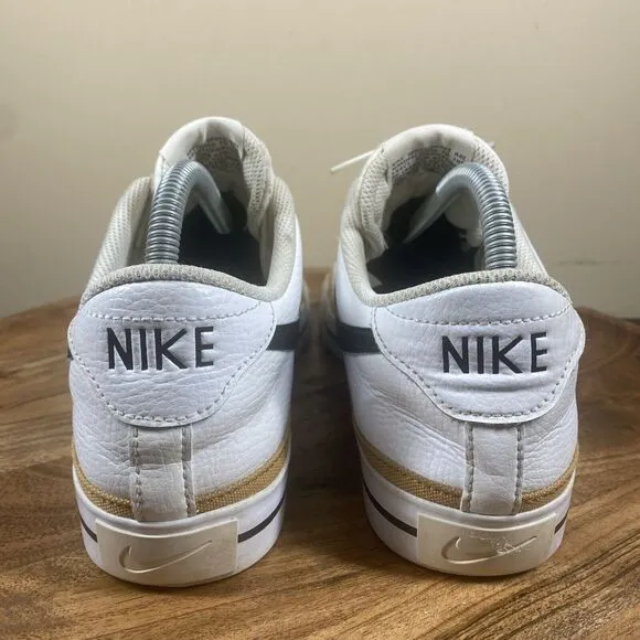 Nike Court Legacy Next Nature White Desert Ochre Mens Size 9 Shoes