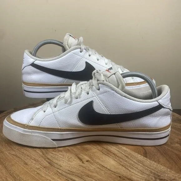 Nike Court Legacy Next Nature White Desert Ochre Mens Size 9 Shoes