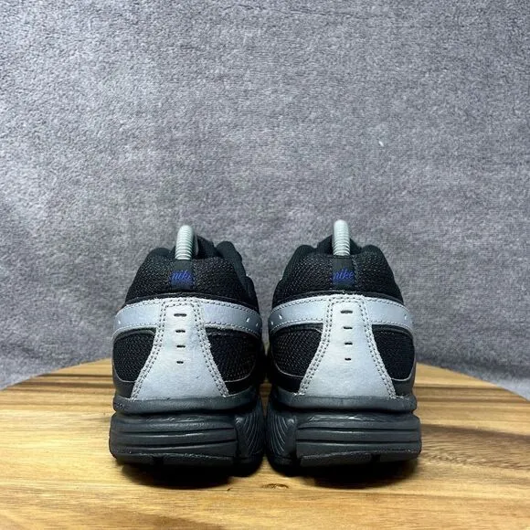 Nike Dart 8 Running Shoes Sneakers 2010 Men's 8.5 Black Silver Blue 395841-009