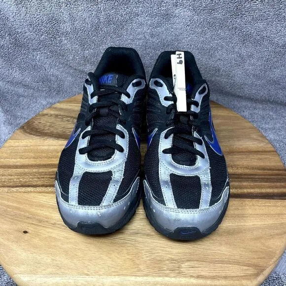 Nike Dart 8 Running Shoes Sneakers 2010 Men's 8.5 Black Silver Blue 395841-009