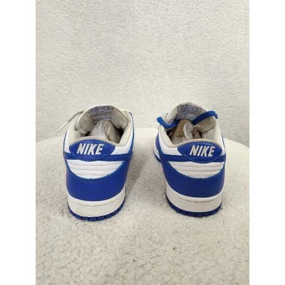 Nike Dunk Low Racer Men Sneaker 8 Blue Leather Lace Up Comfort Active Shoes