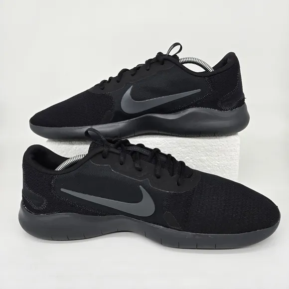 Nike Flex Experience Run 9 Black Dark Smoke Men's Running Shoes Size 13