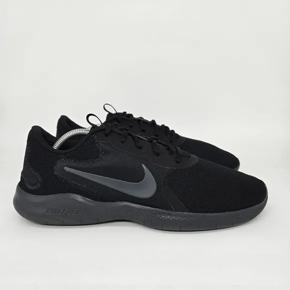 Nike Flex Experience Run 9 Black Dark Smoke Men's Running Shoes Size 13