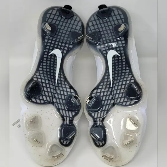 Nike Force Zoom Trout 7 Pro White Gold CQ7224-106 Metal Baseball Mens Sz 8.5 New