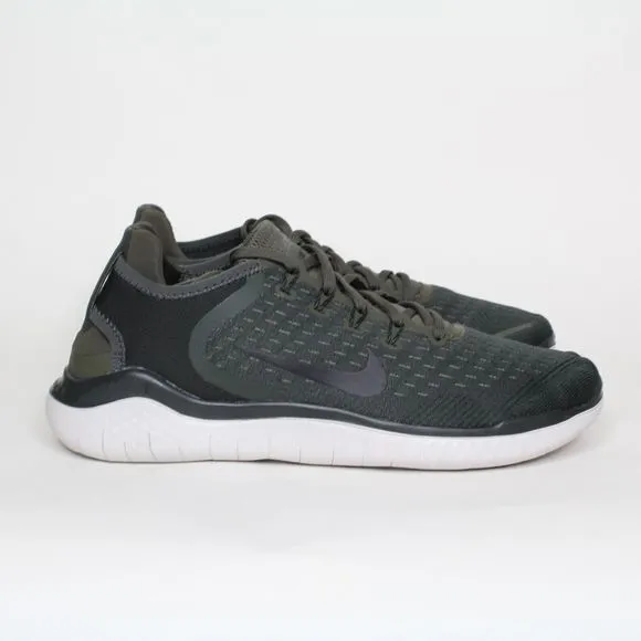 Nike Free RN 2018 Men's Running Shoes Size 13 Cargo Khaki/ Black 942836-300 New
