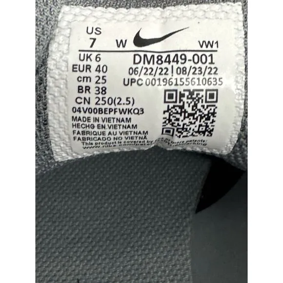 Nike Infinity Pro 2 Golf Wide Fit Shoes &quot;Dark Grey&quot; Men’s 7
