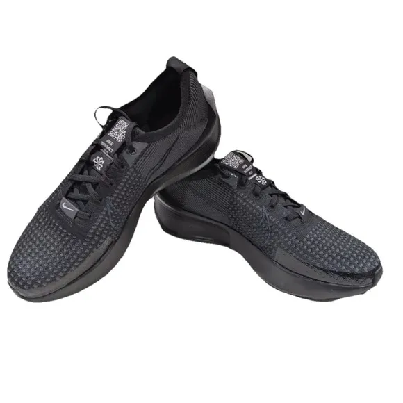 Nike Interact Run SE Men's 11.5 Black Anthracite FQ7769-001 Running Shoes New