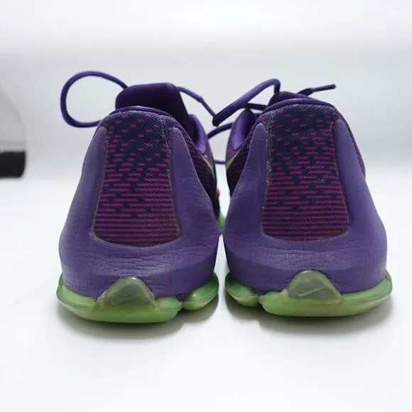 Nike KD 8 (GS) &quot;Suit&quot; Youth Purple/Green Basketball Shoes Size 7Y / 768867-535