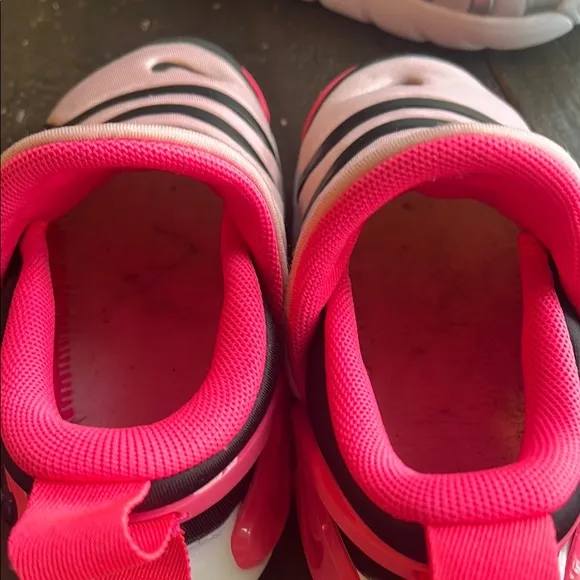Nike Kids' Pink and Purple Slip-On Shoes
