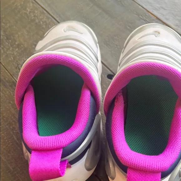 Nike Kids' Pink and Purple Slip-On Shoes