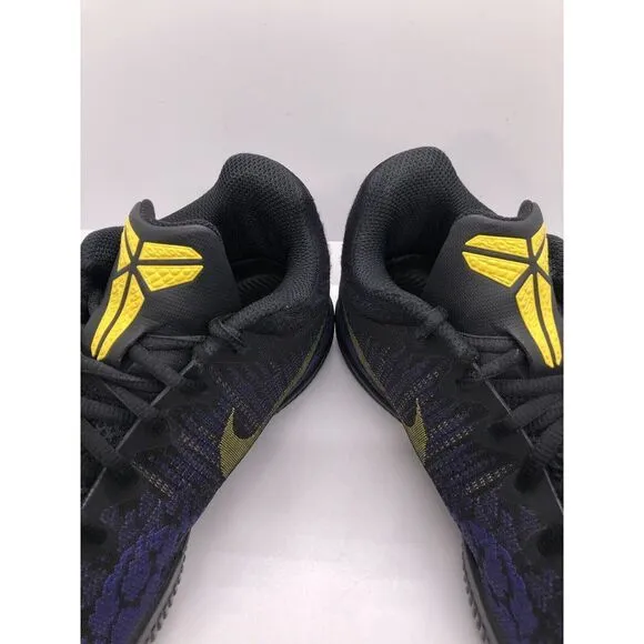 Nike Kobe Bryant Mamba Rage Mens 7 Lakers City Edition Black Yellow Purple