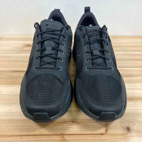 Nike Lunar Roam running gym shoes Mens 12 Dark smoke grey Black
