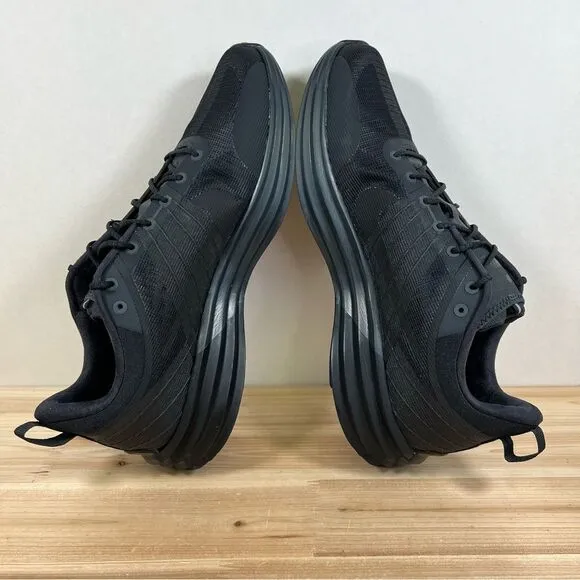 Nike Lunar Roam running gym shoes Mens 12 Dark smoke grey Black