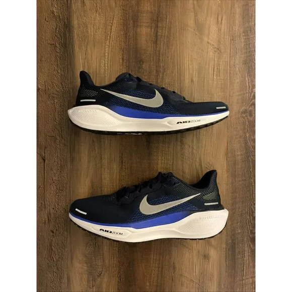 Nike Men Sz 10.5 Air Zoom Pegasus 41 Midnight Navy Blue Running Shoes FD2722-400