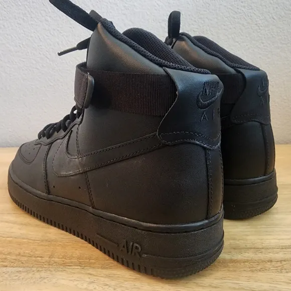 Nike Mens Air Force 1 High '07 Sneaker Shoes CW2290-001 Triple Black Size 11