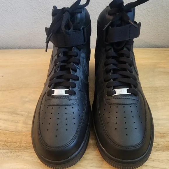 Nike Mens Air Force 1 High '07 Sneaker Shoes CW2290-001 Triple Black Size 11