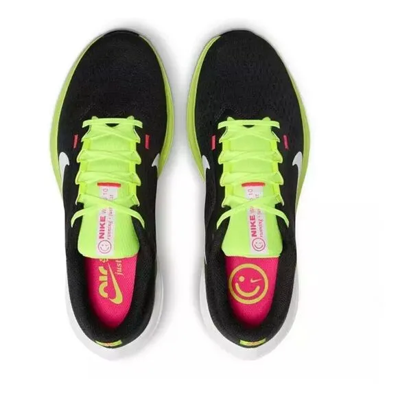 Nike Men's Air Winflo 10 XCC Running shoes FN6825 010 size 10.5 Black White Pink