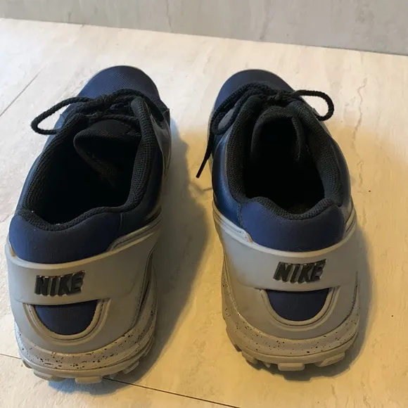 Nike Men's Koth Ultra Low Casual Shoe Blue &amp; Gray Athletic Shoes Size 9.5