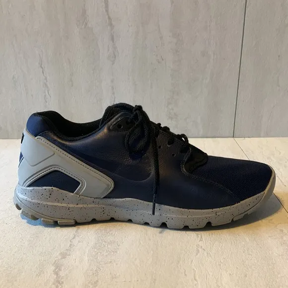 Nike Men's Koth Ultra Low Casual Shoe Blue &amp; Gray Athletic Shoes Size 9.5