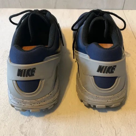 Nike Men's Koth Ultra Low Casual Shoe Blue &amp; Gray Athletic Shoes Size 9.5