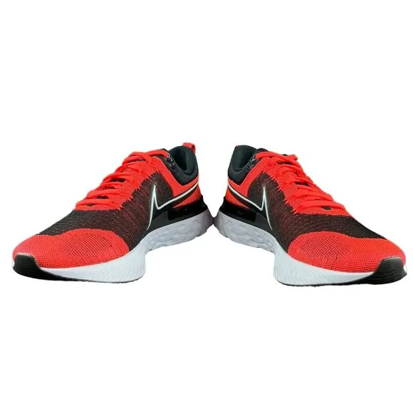 Nike Men's React Infinity Run FK 2 Crimson Black Running Shoes CT2357-600 Sz 14