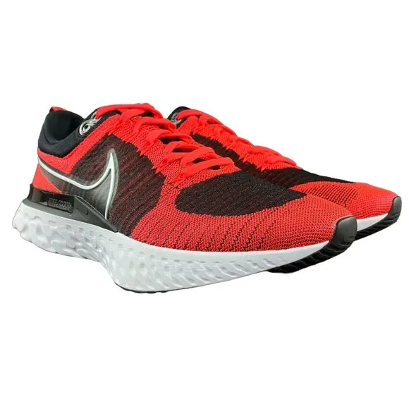 Nike Men's React Infinity Run FK 2 Crimson Black Running Shoes CT2357-600 Sz 14