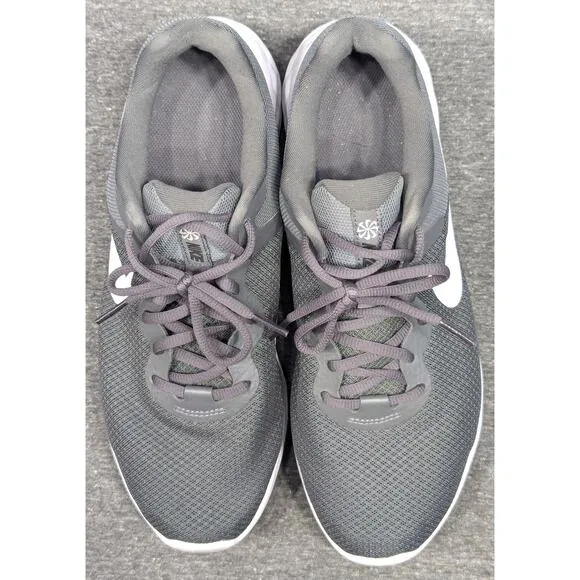 NIKE Mens Running Shoes - Gray, Revolution 6, Lace Up, Size 11