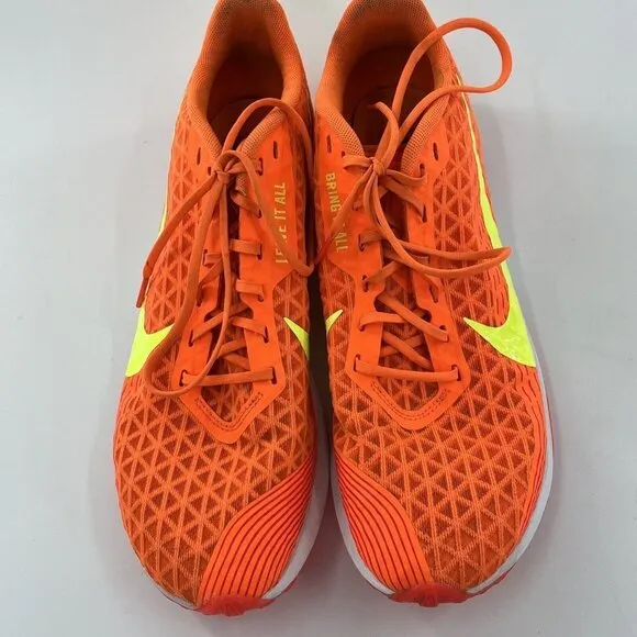 Nike Mens Zoom Rival XC 5 CZ1795-801 Orange Running Cleats Shoes Size 10 Spikes