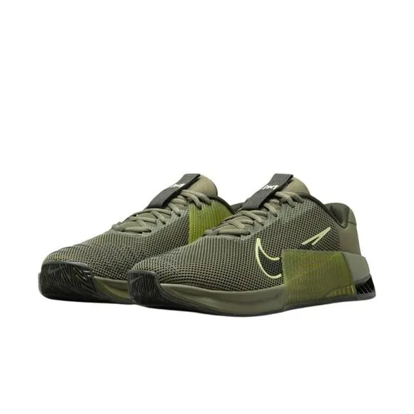 Nike Metcon 9 Ahtletic Workout Shoes Olive Green Sequoia High Voltage Men's 9.5