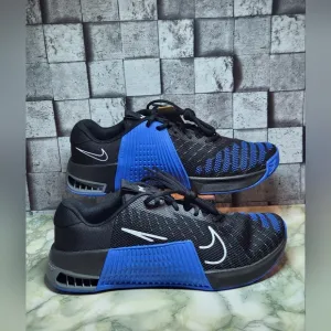 Nike Metcon 9 TB Black Signal Blue Training Shoes Size 9.5