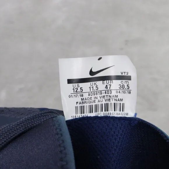Nike‎ Odyssey React Mens 12.5 US Thunder Blue/Blue Void Running Shoes AO9819-403