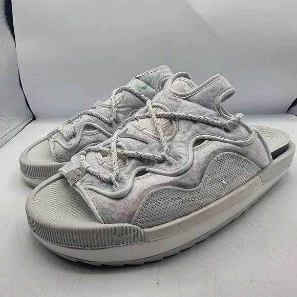 Nike Offline 2.0 Mens 10 Gray Sandals Summer Casual Walking Outdoors DJ6229-001